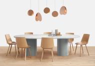 E15 Hiroki Oval Table